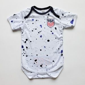 USA baby bodysuit jersey one-piece for baby USWNT